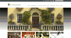 Desktop Screenshot of lesrocquettesguernsey.com
